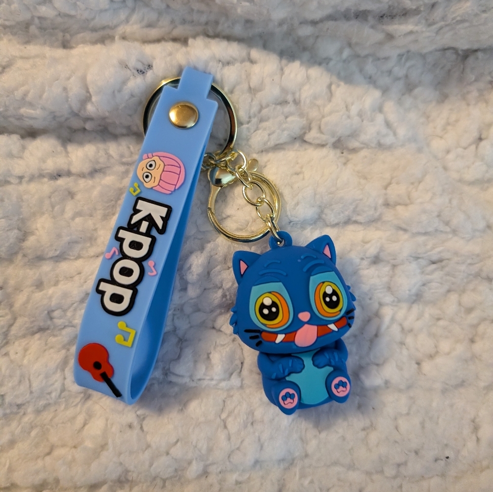 🦋 K-Pop Derby Tiger  Keychain Bag charm